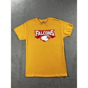 Gildan T Shirt Men Medium Heavy Cotton Short Sleeve Collegiate Fenwick Falcons